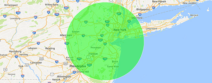 JandR Telecom - Map NJ